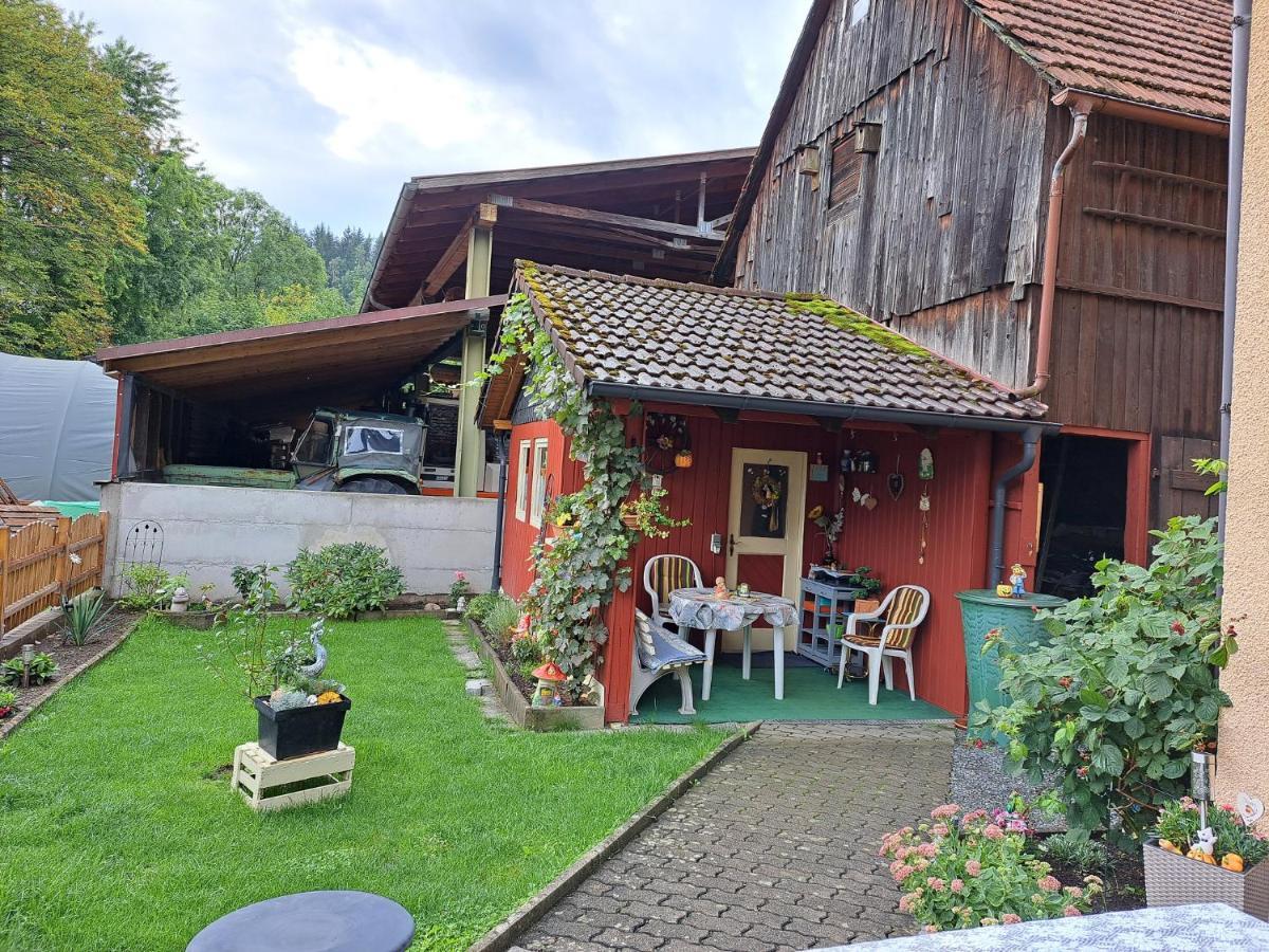 Ferienwohnung Sonja Mit Garten Und Freisitz Steinwiesen Esterno foto